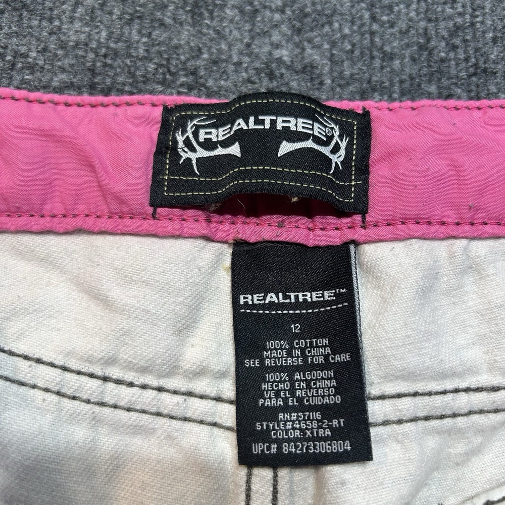 Woman's Realtree Pants Size 12 Hunting Camo Pink Girl Nature - Picture 5 of 15